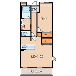 宮前駅 徒歩10分 2階の物件間取画像